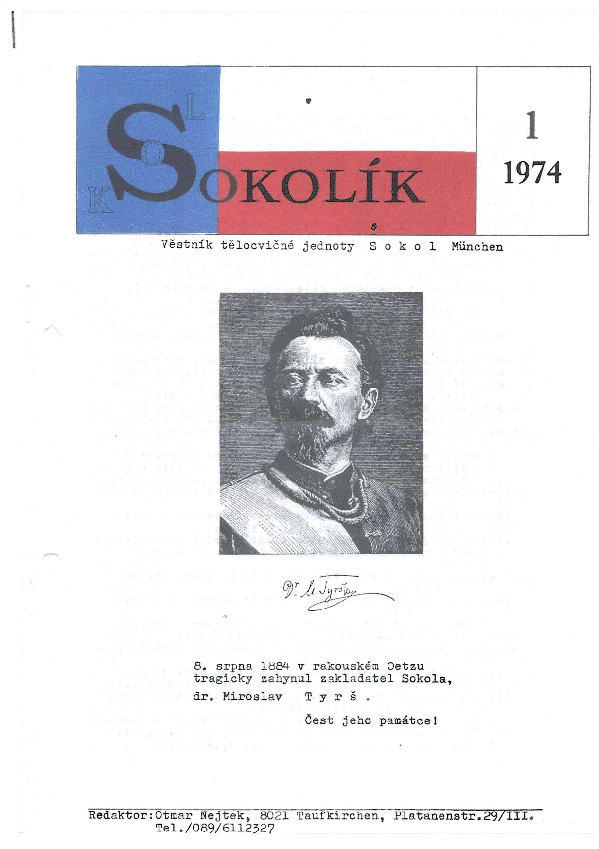 Sokolik 1974 1 obalka